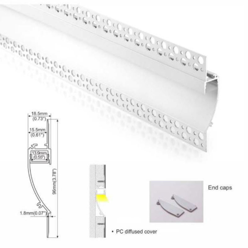 perfil para tiras LED